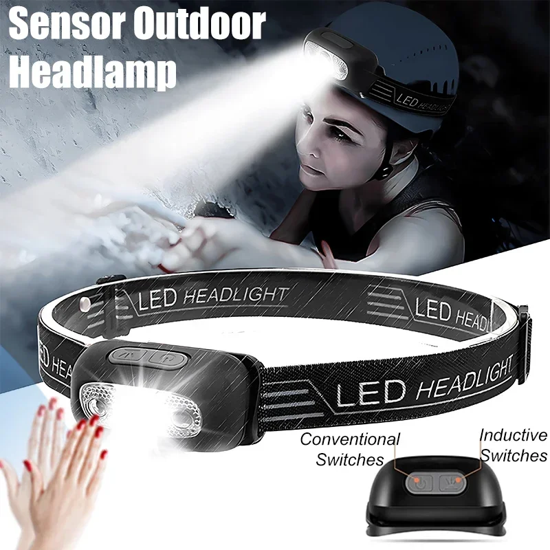 Power Switch Outdoor - 강력한 LED 헤드램프 조절 가능한 웨이브