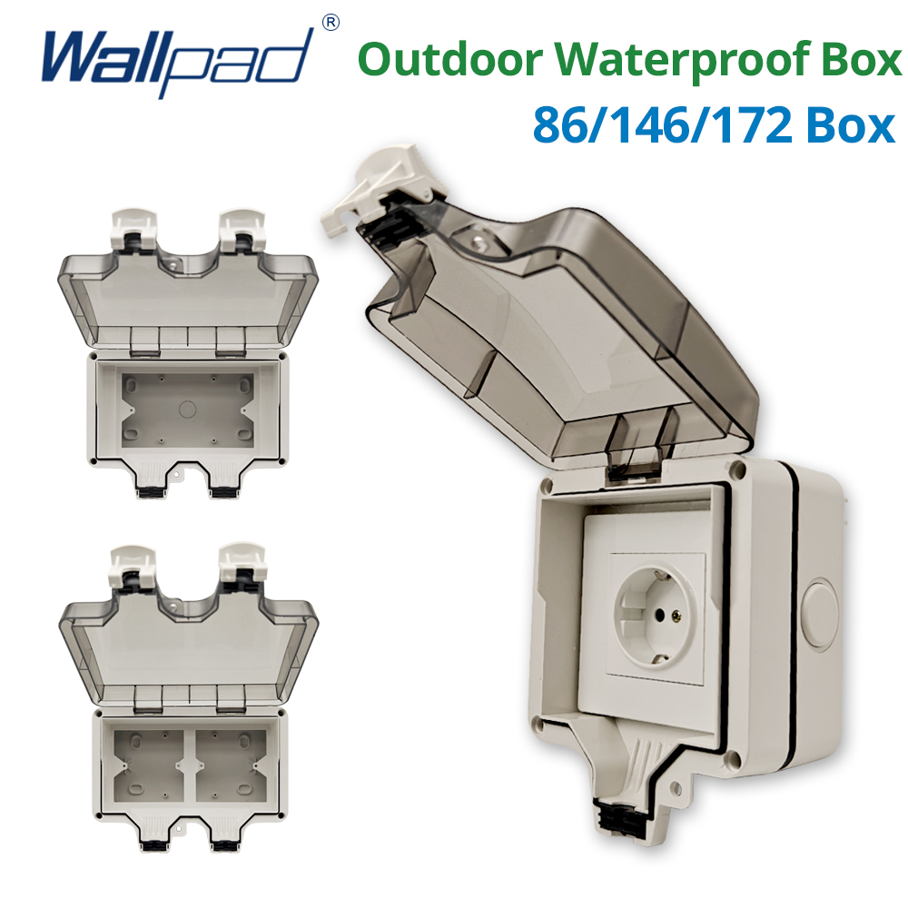 Power Switch Outdoor - Wallpad IP66 방진 방수 야외 상자