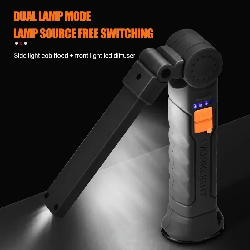 휴대용 COB LED 손전등 USB 충전식 작업등 내장 - Outdoor Power Usb 리뷰 및 가격