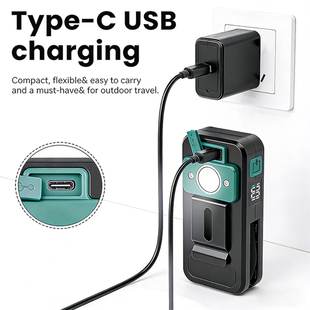 새로운 자석 부착 작업등, 펜 클립, 구부릴 수 있는  - Outdoor Power Usb 리뷰 및 가격
