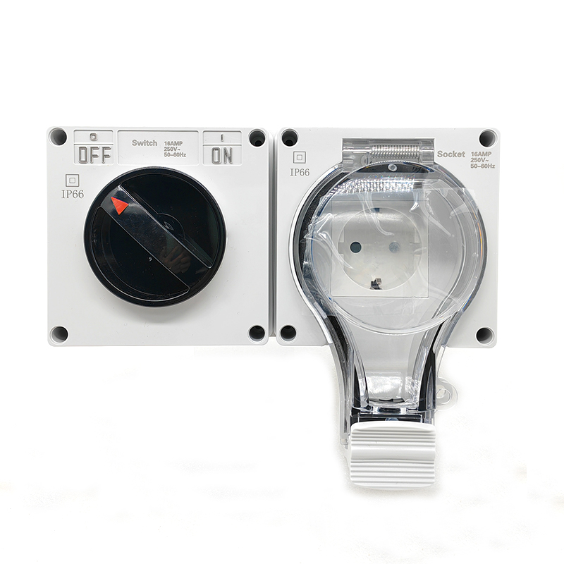 IP66 방수 벽 스위치 소켓 전원 공급 장치 16A  - Power Switch Outdoor 리뷰 및 가격
