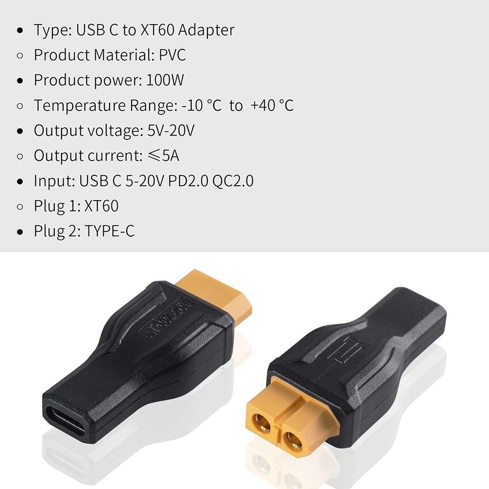5525 7450 USB C-XT60 어댑터 20V/5 - Outdoor Power Adapter Usb C 리뷰 및 가격