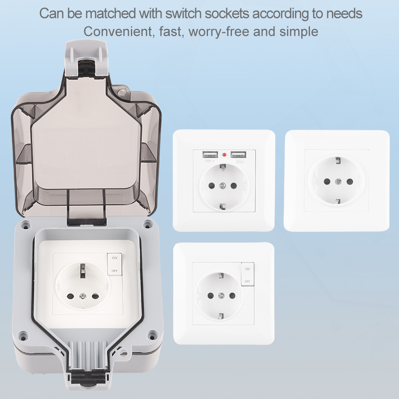 IP66 야외 비바람에 견디는 16A 접지 250V 방 - Power Switch Outdoor 리뷰 및 가격