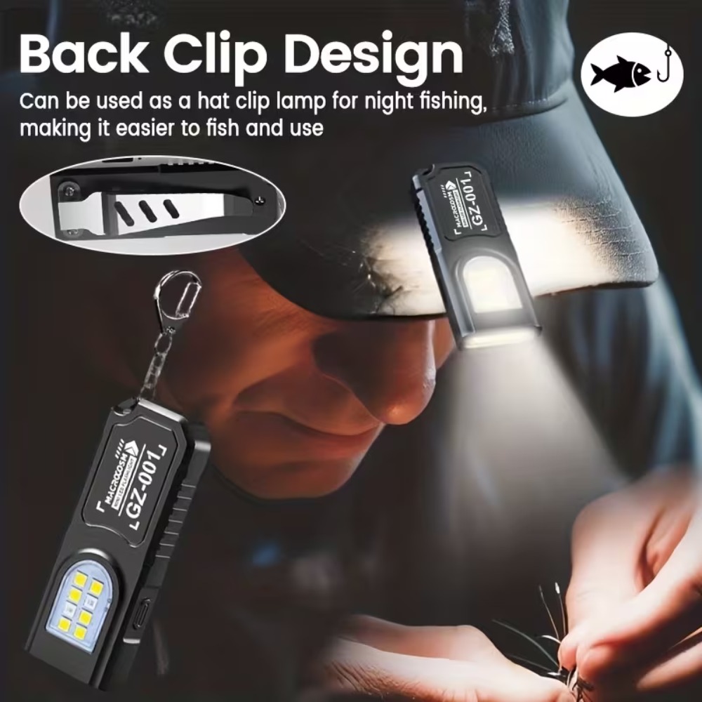 미니 COB LED 키체인 손전등 USB 충전식 토치  - Outdoor Power Usb 리뷰 및 가격
